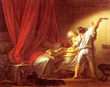 Jean Fragonard The Bolt painting